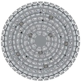 Plafonieră VALPARAISO 8xE14/40W/230V Eglo 39489