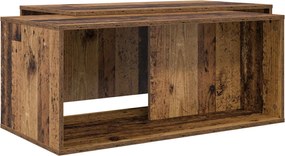 vidaXL Set de măsuțe de cafea 2 pcs Lemn vechi Lemn compozit