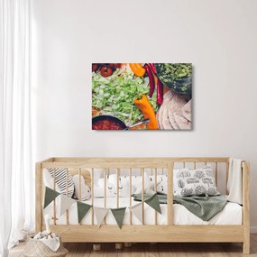 Tablou cu legume (90x60 cm)