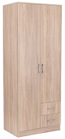 Dulap Miami 80x205 cm stejar sonoma-stejar sonoma