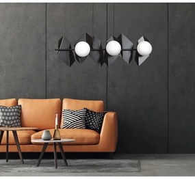 Lustră pe cablu DRIFTON 6xE14/10W/230V negru