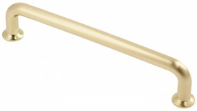 Manere model NORD, finisaj auriu mat (Distanta dintre gauri: 128 mm)
