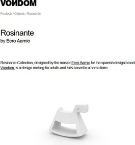 Scaun balansoar copii design modern, exterior, interior ROSINANTE KIDS 55cm