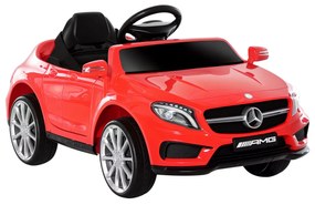 HOMCOM Mașină Electrică pentru Copii, Mercedes GLA Electric pentru Copii 3+ ani, cu Telecomandă, Faruri și Muzică, 100x58x46 cm, Roșie | Aosom Romania