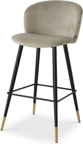 Scaun de bar design elegant LUX Volante, bej 115732 HZ