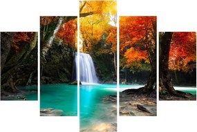 Tablou - Laguna de Smarald (150x105 cm)