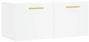 830060 vidaXL Dulap de perete, alb, 80x36,5x35 cm, lemn compozit