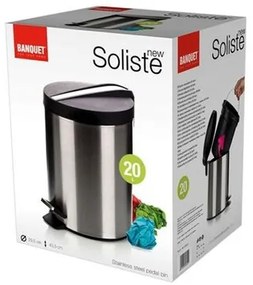 Coș Banquet Soliste New, din inox, 20 l