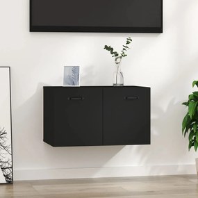 vidaXL Dulap de perete, negru, 60x36,5x35 cm, lemn prelucrat