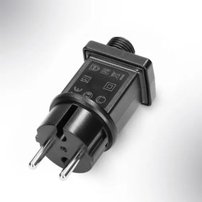 Brilagi - Ghirlandă LED pentru exterior, 150 LED, 5 m, IP44, alb cald, efect artificii