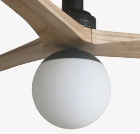 FARO 34284WT-11L-Str. vent. KLIM S 1xE27/15W/230V pin/negru pr.92,5cm WT+DO