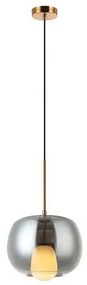 Pendul design modern Finc fumuriu, negru