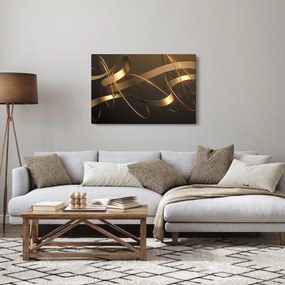 Tablou - Panglici de bronz (90x60 cm)
