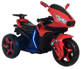 Motocicleta Electrica cu Acumulator Pentru Copii NOVOKIDS™ Shadow Motor, 2-6 ani, max 40 kg, Cu Sunete si Lumini LED, Trotineta Electrica, 3 Roti,