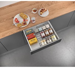 Organizator pentru mirodenii din oțel inoxidabil Lava – Metaltex