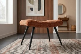 Taburete, suport pentru picioare SCANDINAVIA maro rustic