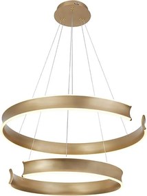 Candelabru LED suspendat pe cablu MARLEN LED/84W/230V, auriu