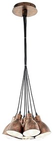 Lustră Eglo 49494 PRIDDY 1 7xE27/60W/230V