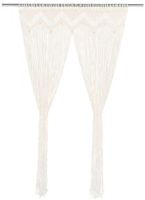 vidaXL Perdea macrame, 140 x 240 cm, bumbac