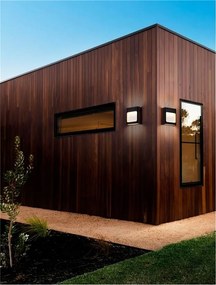 Aplica LED iluminat exterior modern IP54 TALL negru