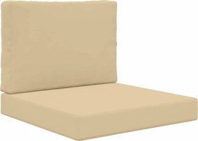 vidaXL Perna pentru canapea de exterior 2 pcs Bej Poliester