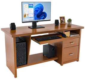 Masă PC, cireş, OSCAR PC1