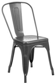 Set 4 scaune Hugo gri H85 cm