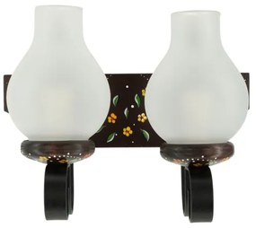 Brilagi - Aplica de perete QUEEN 2xE14/40W/230V fag/wenge