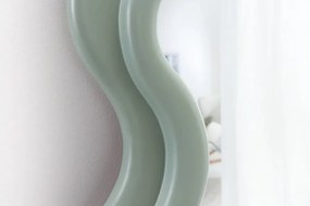 Oglinda de perete design modern CURVY 160cm, verde salvie A-43160 VC