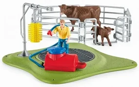Stație de spălare de vite Schleich 42529, 29 cm
