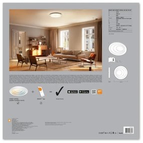 Ledvance - Lumină de plafon cu LED-uri Dimmer SMART + SPIRAL LED/24W/230V Wi-Fi