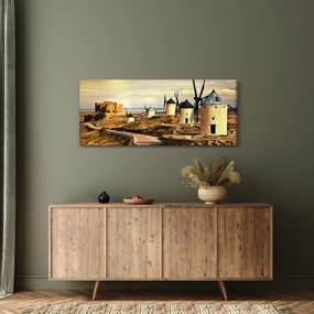Tablou - Morile de vânt (120x50 cm)