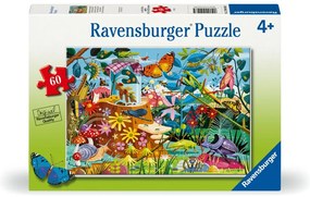 PUZZLE LUMEA INSECTELOR 60 PIESE - RAVENSBURGER (RVSPC04096)
