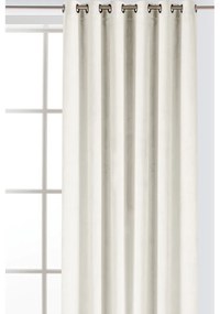 Draperie crem dimout (semi-opacă) din catifea 400x250 cm Velto – Filumi