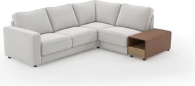 Canapea lemn masiv Alexandria 330 x 245 cm - Stânga