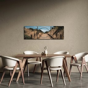 Tablou - Pe potecă (cu ceas) (90x30 cm)