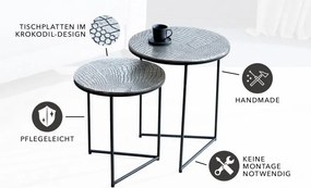 Set de 2 masute design unicat Crocodil