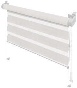 Jaluzea albă zi/noapte 57x150 cm Zebra – Gardinia