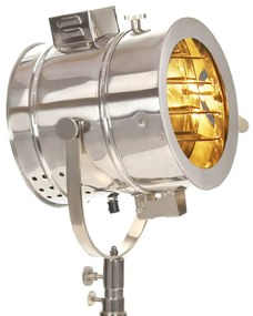 Lampa de podea cu trepied, 165 cm, lemn masiv de mango
