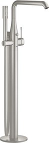 Baterie cada - dus freestanding Grohe Essence crom periat Supersteel