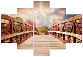 Tablou - pod din lemn (150x105 cm)