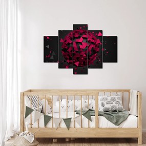 Tablou cu abstracție 3D (150x105 cm)