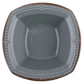 Set veselă 24 piese din porțelan, albastru