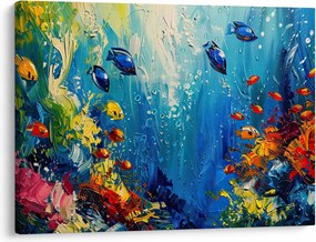 Tablou - Pictura lumii subacvatice (70x50 cm)