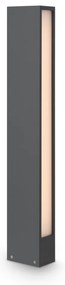 Stalp LED mic pentru iluminat exterior IP65 Hof grafit