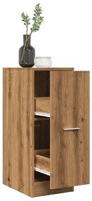 vidaXL Dulap farmacie, stejar artizanal, 30x41x77,5 cm, lemn prelucrat