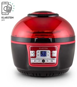 VitAir Turbo Heißluftfritteuse rosu-negru 9l 1400W Grill copt