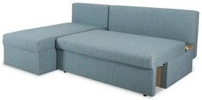 Coltar Extensibil Cu Lada Depozitare Modulo, Interschimbabil Stanga/Dreapta, Albastru