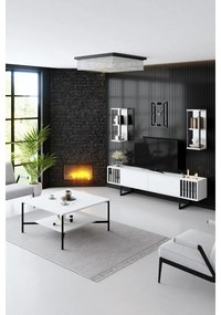 Măsuță de cafea Black Line White