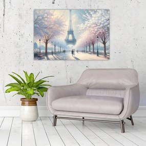 Tablou - Pictură din Paris (90x60 cm)